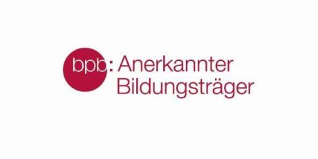 Logo der bpb: Anerkannter Bildungsträger