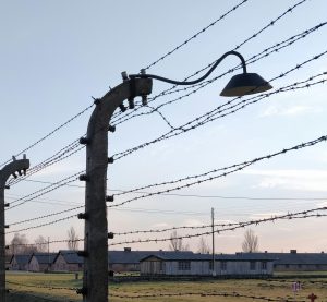 Blick auf eine NS-Gedenkstätte