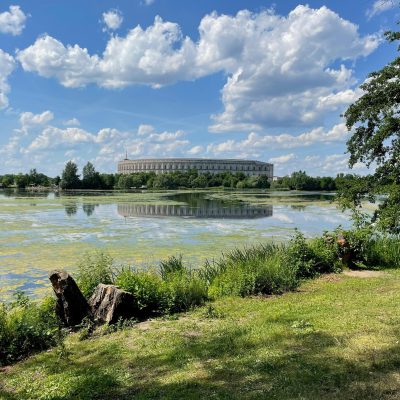 Blick auf die Reset des Nürnberger Reichstagsgeländes