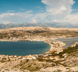 Blick auf den Küstengebirgs-Nationalpark Velebit