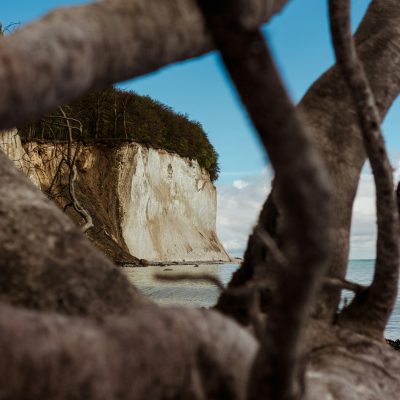 Blick auf die Kreidefelsen