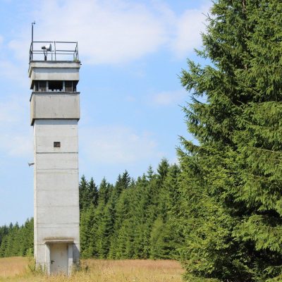 ein Grenzturm im Harz