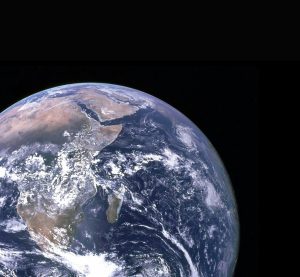 Blick auf die Erde