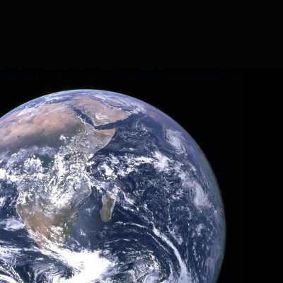 Blick auf die Erde