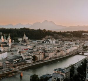 Blick auf Salzburg