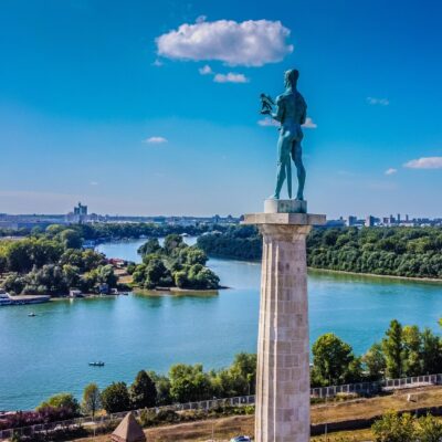 Blick auf Belgrad