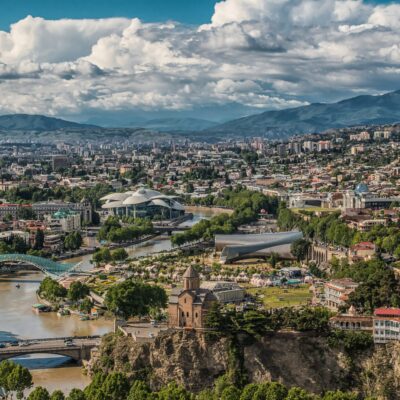 Blick auf Tiflis