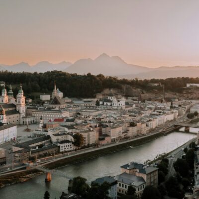 Blick auf Salzburg