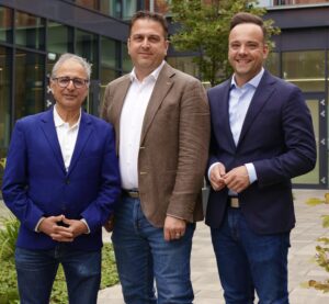 Dr. Mehrdad Payandeh, Dr. Ernesto Harder und Maximilian Schmidt