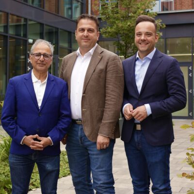 Dr. Mehrdad Payandeh, Dr. Ernesto Harder und Maximilian Schmidt
