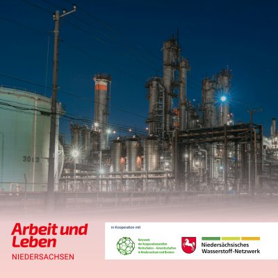 Teaser der Veranstaltung "Wasserstoff – Motor für die Beschäftigung?"