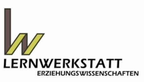 Logo der Lernwerkstatt, ein großes L und W